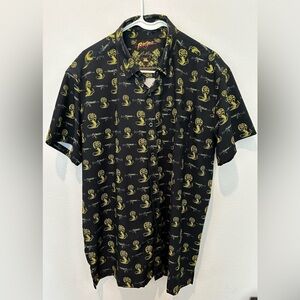 Retro Rifle Button Up